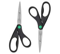 Westcott KleenEarth 8" Scissors, Stainless Steel, Pack of 2 (15179)