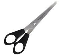 Westcott Lefty Scissors - 6” Black Plastic Handle, Extra-Sharp Stainless Steel Blade - Paper, Household & Craft Scissors