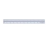 Westcott Metric/Inch Ruler, 30cm, 12", Opaque (M-109)