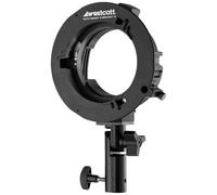 Westcott Quick-Mount S-Bracket 2 for FJ80, FJ200, AD200 to Connect Bowens Mount Softboxes and Light Modifiers
