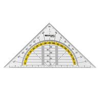 Westcott Set Square, Plastic, 14 cm, Transparent, Other Styles Available 20 Items 14 cm/ohne Griff