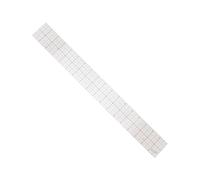 Westcott Beveled Graph Ruler, 2 x 18", Transparent (B-85B)