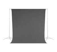 Westcott Wrinkle-Resistant 9' x 10' (2.75 x 3.05m) Backdrop for Photoshoots, Group Portraits, & Photo Booth. Portable and Travel Friendly (Neutral Gray)