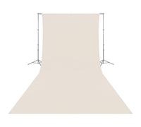 Westcott Wrinkle-Resistant Backdrop - (9' x 20') 'A Sweeping Backdrop for Large Group Portraits' (Buttermilk White)