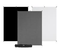 Westcott X-Drop 3-Pack Backdrop Kit (5 x 7')