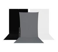 Westcott X-Drop 3-Pack Sweep Backdrop Kit (5' x 12') | ✅ 5 years warranty