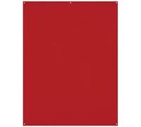 Westcott X-Drop 5ft x 7ft Scarlet Red Headshots Background for Photoshoots and Product Photos