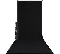 Westcott X-Drop Kit - Incl. 5 x 12 Rich Black Backdrop - 578SK