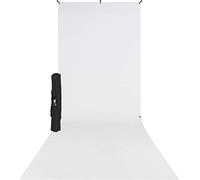 Westcott X-Drop Kit - Incl. 5 x 12 Rich High-Key White Backdrop - 577SK