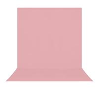 Westcott X-Drop Pro Wrinkle-Resistant 8' x 13' (2.44 x 3.96m) Sweep Backdrop for Full-Body Photos & Group Portraits, Video Interviews & Photo Booths - Portable and Travel Friendly (Blush Pink)