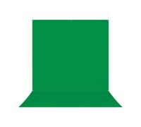 Westcott X-Drop Pro Wrinkle-Resistant Backdrop - Chroma-Key Green Screen Sweep (8' x 13')