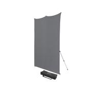 Westcott X-Drop Pro Wrinkle-Resistant Backdrop Kit - Neutral Gray - 8 x 8 ft.
