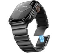 WestEagle Magnetic Metal Band for Men, Compatible with Apple Watch 38-49mm