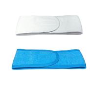 WESTEND CHOICE 2 Pack Spa Headband Facial Head Wrap Adjustable Makeup Terry Cloth Hairband for Washing Face Bath Shower Yoga Sport Women & Girls Hair band Makeup Headbands (Mixed set 4)