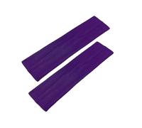 WESTEND CHOICE 5cm Wide Headbands 2 Pack Plain Stretchy Kylie Head Band Bandeau Unisex Headbands for Women & men Soft Hair Band Gym Exercise Yoga Headband (Purple)