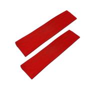 WESTEND CHOICE 5cm Wide Headbands 2 Pack Plain Stretchy Kylie Head Band Bandeau Unisex Headbands for Women & men Soft Hair Band Gym Exercise Yoga Headband (Red)