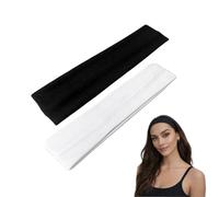 WESTEND CHOICE 5cm Wide Headbands 2 Pack Plain Stretchy Kylie Head Band Bandeau Unisex Headbands for Women & men Soft Hair Band Gym Exercise Yoga Headband (Mixed set 1)