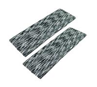 WESTEND CHOICE 7cm Headbands 2 Pack Stretchy Hair Band for Yoga Gym & Running Soft Unisex Headbands for Women's Hair Stretchable Head Band (Black)