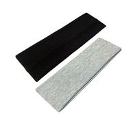 WESTEND CHOICE 7cm Wide Headbands 2 Pack Plain Stretchy Hairband Unisex Kylie Headband Bandeau Gym Exercise Headbands for Women & Men Soft Yoga Head Band (Mixed set 4)