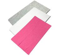 WESTEND CHOICE Extra Wide Headband 13cm Stretchy Head Band 3 Pack Unisex Bandeau Headbands for Women & Men Soft Kylie Hairbands Yoga Bandana Hair band (Mixed set C)