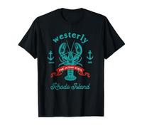 Westerly Rhode Island Lobster Fishing Vacation Souvenir T-Shirt