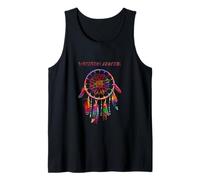 Western Apache Native Indian Colorful Dreamcatcher Tribe Tank Top