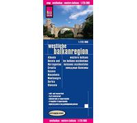Western Balkans Region (2020) (Western Balkans Region (1:725.000): Albania, Bosnia und Herzegovina, Kosovo, Croatia, Macedonia, Montenegro, Serbia, Slovenia)