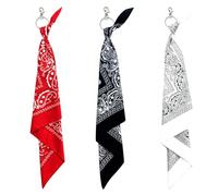 Western Bandana Pants Chain for Men Women Paisley Pattern Hip Hop Punk Jeans Chains Pocket Chains for Men Clothing Accessories