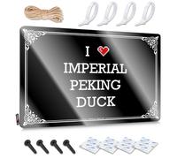 Western Bar Funny Vintage Signs - I Love Imperial Peking Duck Designer Rustic Wall Hanging(30X40CM)