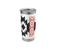 Western Boho Native American Aztec Pattern Country Southern Stainless Steel Insulated Tumbler