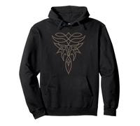 Western Boot Stitch Longhorn Country Rodeo Graphic Pullover Hoodie