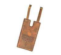 Western Boot Wallet with Adjustable Strap Leather Boot Wallet Card Holder for Women Men Western Costume Accessory Handmade