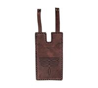 Western Boot Wallet with Adjustable Strap Leather Boot Wallet Card Holder for Women Men Western Costume Accessory Handmade