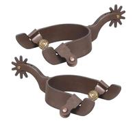 Western Boy Spur With Rowel Mild Steel Horse Boot Spur Decoration Mens Roping Horse Riding Accessories Western Cowboy For Riding
