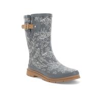 Western Chief Women's Waterproof Mid Rain Boots, Forest Floor Faux Fur, 8