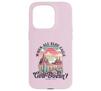 Western Christian God Doesnt Bible Verse Inspiration Quote Case for iPhone 15 Pro