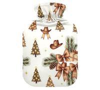 Western Christmas Xmas TreeHot Water Bottle for Neck Pain Relief | bolsa de hielo