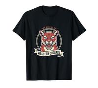 Western Cougars 100 Mile Trail Ultra Runner T-Shirt