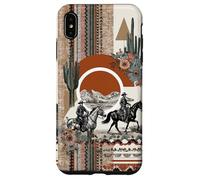Western Cowboy Collage Rustic Floral Rodeo Country Vibes Case for iPhone XS Max