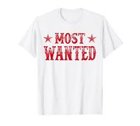 Western Cowboy Concert Tour | Most Wanted Cowgirl Outfit T-Shirt