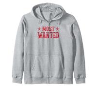 Western Cowboy Concert Tour | Most Wanted Cowgirl Outfit Zip Hoodie