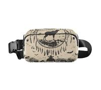 Western Cowboy Dream Catchers Cute Fanny Pack Waist Bag for Women Men Teens Large Capacity Sling Bag Travel Essential with Adjustable Strap for Travel Vacation Running, Western cowboy Dream Catchers