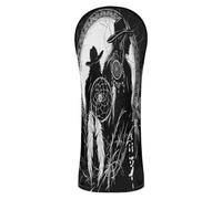 Western Cowboy Dream Catchers Golf Covers Pu Leather with Interchangeable No. Tags Designed to Fit All Woods and Drivers