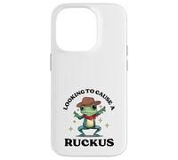 Western Cowboy Frog looking to cause a Ruckus Case for iPhone 14 Pro