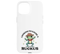 Western Cowboy Frog looking to cause a Ruckus Case for iPhone 15