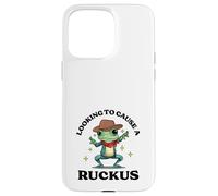 Western Cowboy Frog looking to cause a Ruckus Case for iPhone 15 Pro Max