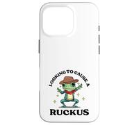 Western Cowboy Frog looking to cause a Ruckus Case for iPhone 16 Pro