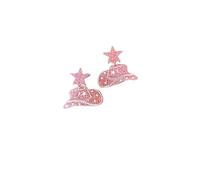 Western Cowboy Hat Earrings for Women Disco Ball Acrylic Cowgirl Cowboy Dangle Earrings Disco Acrylic Howdy Cowboy Hat Drop Earring for Women Party Accessories Jewelry, Metal, metal