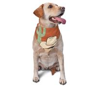 Western Cowboy Pet Bandana-Triangle Scarf for Cats Dogs Adjustable
