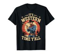 Western Cowboy Spaghetti Gunslinger Sheriff Movie Film T-Shirt